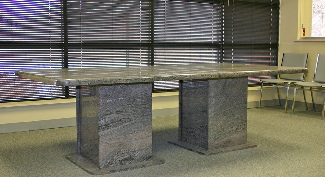 pedestal granite kitchen table